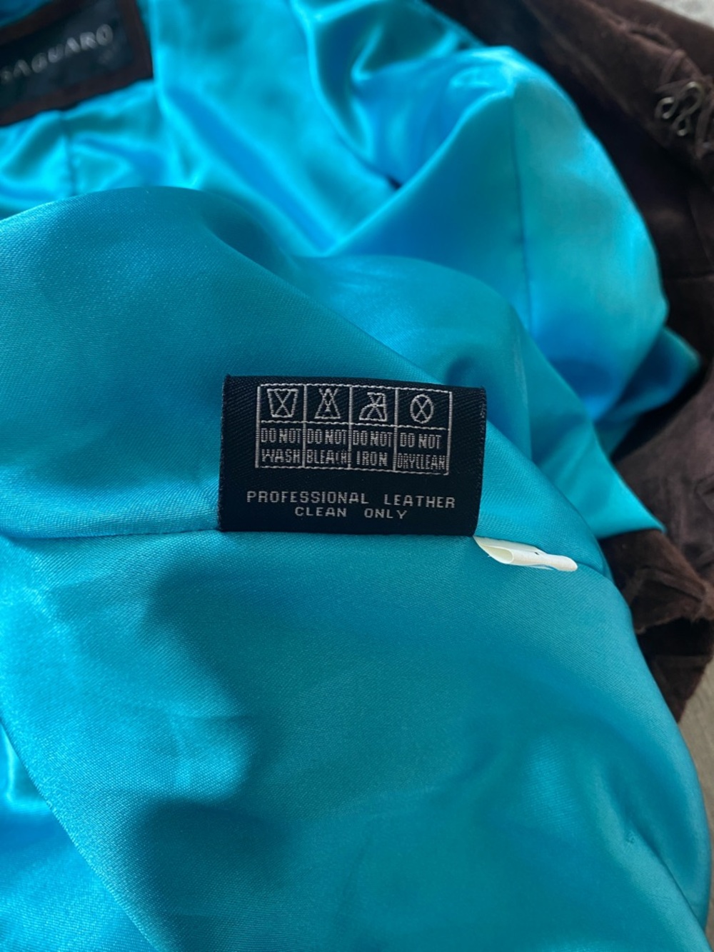 Vintage Y2K Saguaro Whipstitch Leather Coat - Picture 15 of 15